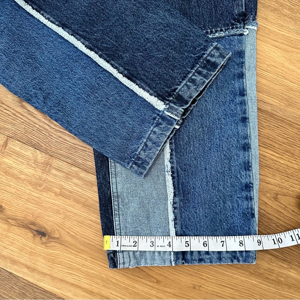 NWT BDG Urban Outfitters Carter Patchwork Loose Fit High Rise Jeans Size 29 - Picture 9 of 16